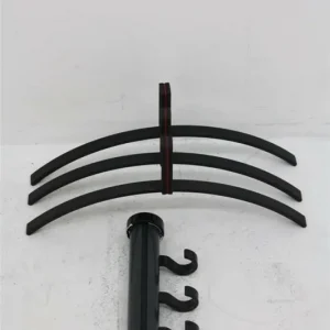 Favoriet Wandgarderobe zwart kunststof