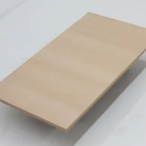 Topblad werkblad 76,5x43cm, dikte 18mm. In de kleur beuken T313 Merkproduct