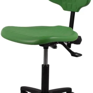 Werkstoel model TEZ160 met zachte wielen Snelle Levering