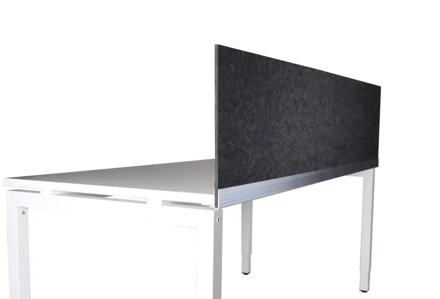 Akopanel Bureauscherm 120x40cm (bxh) antraciet Hete Deal