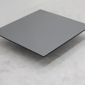 Exclusieve Aanbieding Topblad werkblad Aspa 80x80cm, dikte 12mm. In de kleur grijs melee