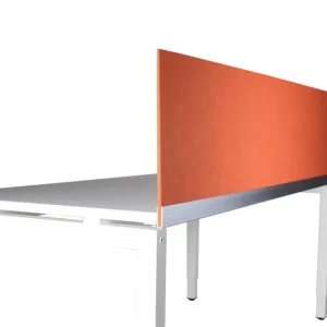 Akopanel Bureauscherm 140x40 cm (bxh) oranje Lage Kosten