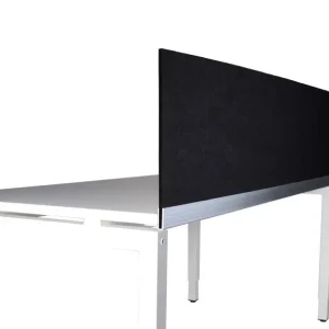 Actieprijs Akopanel Bureauscherm 140x40 cm (bxh) zwart