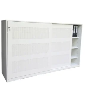 Akoestische schuifdeurkast DSDA 160x200 cm (hxbxd) wit Lage Kosten