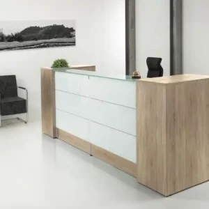 Receptiebalie - opstelling CEO - 288cm breed robson eiken Laatste Kans