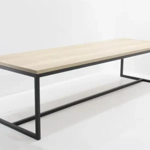 Actieprijs Vergadertafel - kantinetafel industrieel - 300x100cm