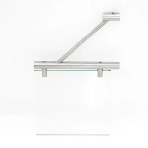 Naambordje - hangend 18x18cm (hxb) glas - rvs Tijdelijk Beschikbaar