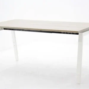 Aanbieding Bureau Air2, zwart A-poot, werkblad robson eiken 160x80cm (bxd)
