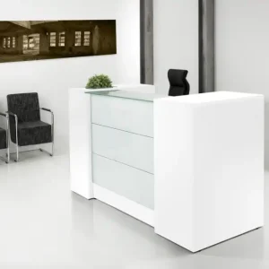 Receptiebalie - opstelling CEO 188cm breed wit Op = Op