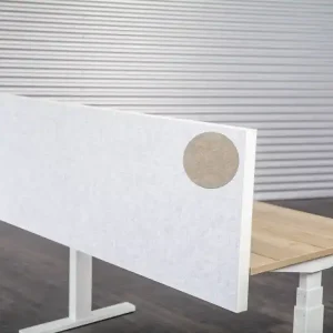 Aanbieding Akopanel voorzetscherm Beige 160x59cm 48mm dik APT-klem Alu ABS rand