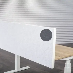 Op = Op Akopanel voorzetscherm Donkergrijs 140x59cm 48mm dik APT-klem Alu ABS rand
