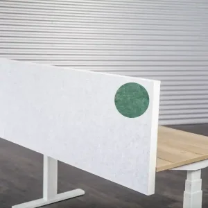 Akopanel voorzetscherm Groen 140x59cm 48mm dik APT-klem Alu ABS rand Lage Prijs