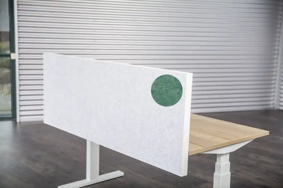 Akopanel voorzetscherm Groen 140x59cm 48mm dik APT-klem Alu ABS rand Lage Prijs