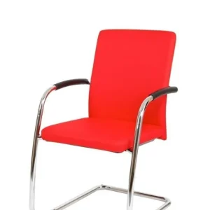 Alleen Vandaag Vergaderstoel THO Basic Plus slede, rood