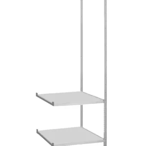 Aanbieding G3 Magazijn- archiefstelling aanbouw 200x55x60cm (hxbxd) 3 etages (240kg per etage)