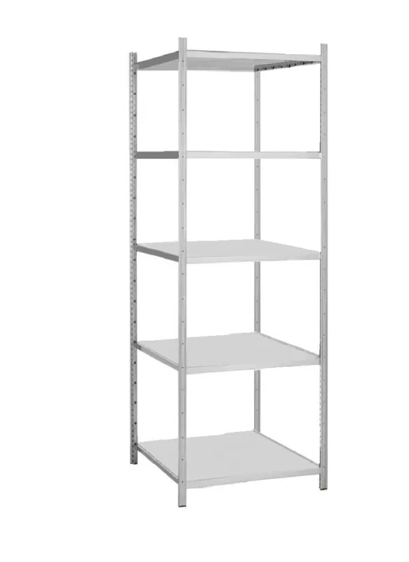Weekendaanbieding G3 Magazijn- archiefstelling basis 220x55x70cm (hxbxd) 5 etages (400kg per etage)