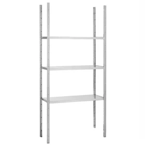 Aanbieding G3 Magazijn- archiefstelling basis 200x85x80cm (hxbxd) 3 etages (320kg per etage)