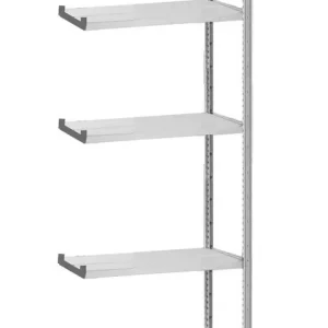 Aanbieding G3 Magazijn- archiefstelling aanbouw 200x85x30cm (hxbxd) 3 etages (100kg per etage)