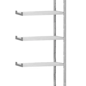 Actieprijs G3 Magazijn- archiefstelling aanbouw 220x85x70cm (hxbxd) 5 etages (200kg per etage)