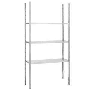 Aanbieding G3 Magazijn- archiefstelling basis 220x100x20cm (hxbxd) 3 etages (100kg per etage)