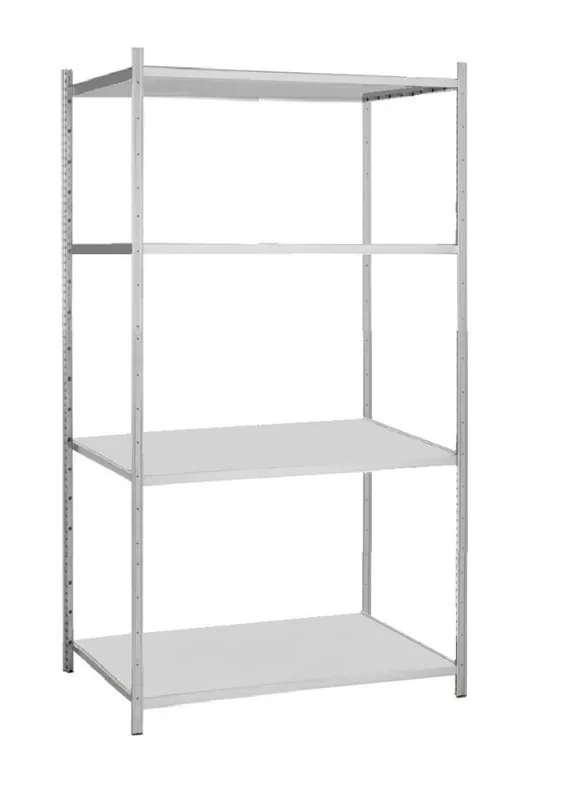 Aanbieding G3 Magazijn- archiefstelling basis 220x100x60cm (hxbxd) 4 etages (300kg per etage)