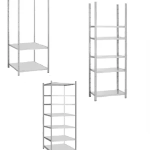 Weekendaanbieding G3 Magazijn- archiefstelling basissectie 250cm hoog, 100cm breed in diverse uitvoeringen
