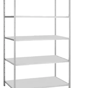 Aanbieding G3 Magazijn- archiefstelling basis 250x100x70cm (hxbxd) 5 etages (180kg per etage)