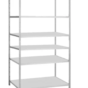Aanbieding G3 Magazijn- archiefstelling basis 250x100x80cm (hxbxd) 6 etages (490kg per etage)