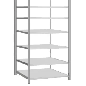 Weekendaanbieding G3 Magazijn- archiefstelling basis 250x100x60cm (hxbxd) 7 etages (300kg per etage)