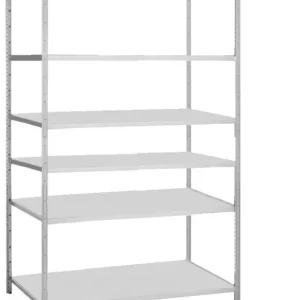 Weekendaanbieding G3 Magazijn- archiefstelling basis 200x115x60cm (hxbxd) 6 etages (270kg per etage)
