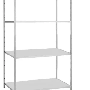 Aanbieding G3 Magazijn- archiefstelling basis 220x115x60cm (hxbxd) 4 etages (140kg per etage)