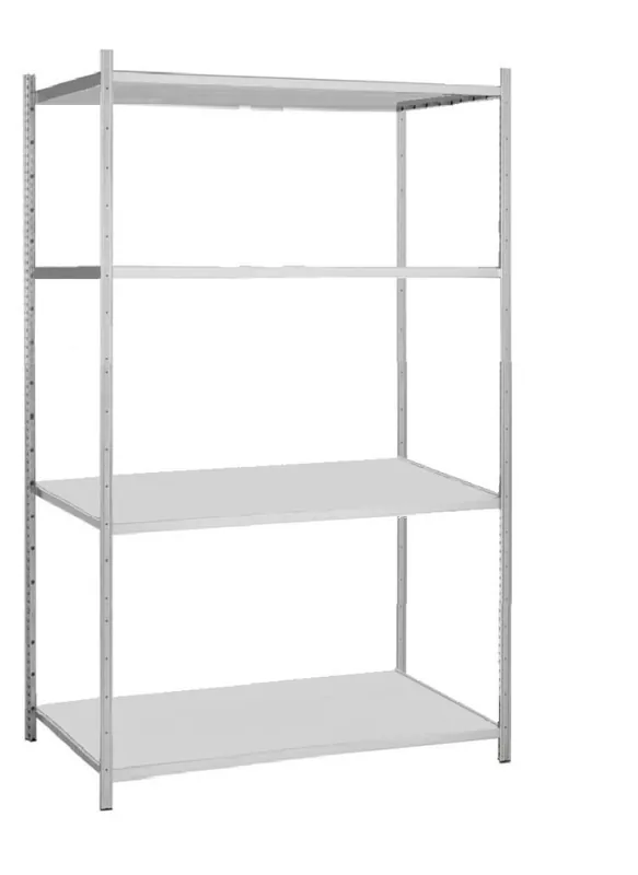 Aanbieding G3 Magazijn- archiefstelling basis 220x115x60cm (hxbxd) 4 etages (140kg per etage)