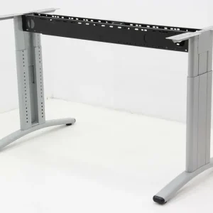 Actieprijs Bureauonderstel Entrada 110-150x70cm (bxd) - t-poot grijs, hoogte instelbaar