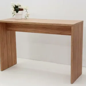 Balie toonbank 150x53cm (bxd) hoogte 100,5cm, multiplex in decor zebrano Lage Kosten