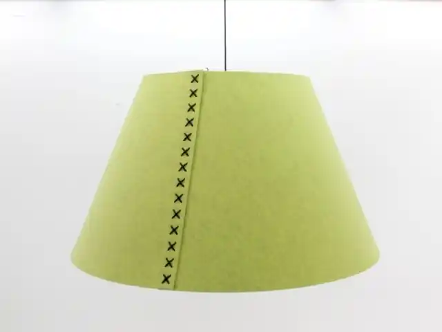 Akoestische hanglamp BuzziSpace - Ø112cm - stof lime Aanbieding