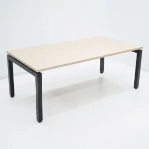 Zit-zit bureau - Classic N80 - Werkblad Lindberg eiken Premium