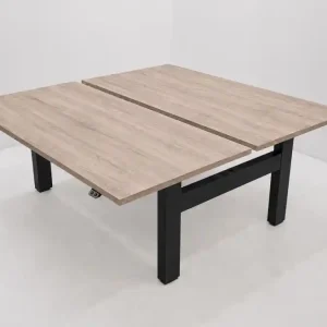Zit-sta bureau - Markant duo - Werkblad Robson eiken Express Levering