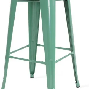 Goedkoop Legend Metalen barkruk mos groen 77 cm