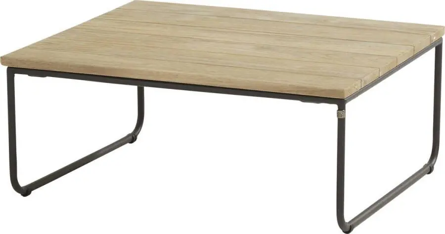 Garden Collection 4 Seasons Outdoor Axel coffee table teak square 80 x 80 cm (H30) Exclusieve Aanbieding