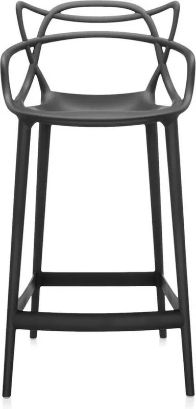 Kartell Masters Barkruk 65 cm Zwart Fabrieksprijs