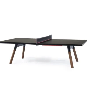 RS Barcelona Ping Pong Tafeltennistafel Eettafel-274x152 zwart Exclusieve Aanbieding