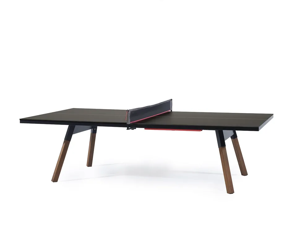 RS Barcelona Ping Pong Tafeltennistafel Eettafel-274x152 zwart Exclusieve Aanbieding