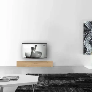 Betaalbaar Livitalia Houten lowboard configurator basis 150 cm 24 cm 46 cm licht eiken