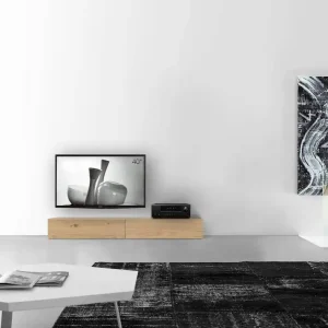 Lage Kosten Livitalia Houten lowboard configurator basis 180 cm 24 cm 46 cm licht eiken