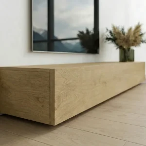 Shop Nu Livitalia Houten lowboard configurator basis 120 cm 32 cm 46 cm licht eiken