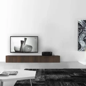 Actieprijs Livitalia Houten lowboard configurator vloer 240 cm 32 cm 56 cm bruin eiken