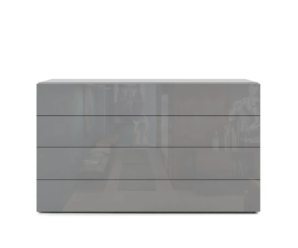 Aanbieding Novamobili Easy 4-zits ladekast B108 lichtgrijs430