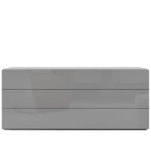 Aanbieding Novamobili Easy 3-zits ladekast B128cm lichtgrijs430