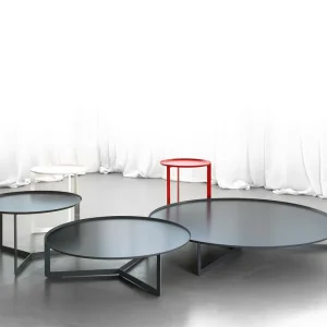 Beste Prijs MEME Design Ronde salontafel-D95cm-H31cm-ROUND 5-SALVIA / RAL 6033