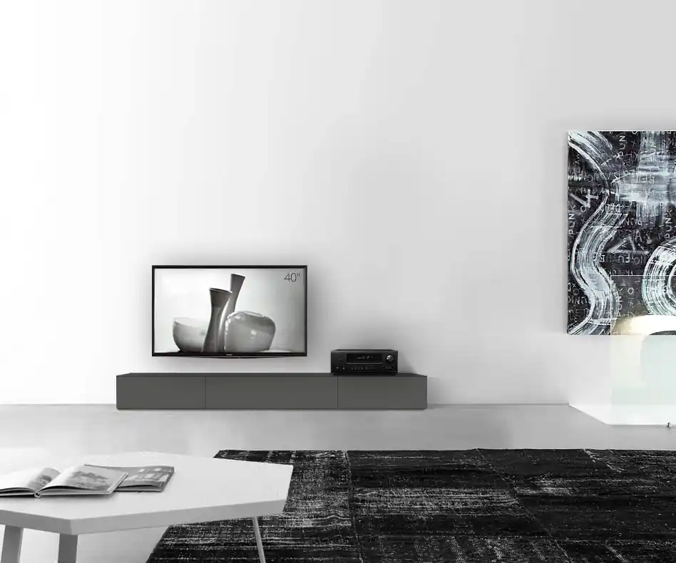 Actieprijs Livitalia Box lowboard configurator-plank-210-27-54-mat-donker-grijs